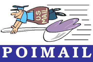 PoiMail - Used on the Poi Co Postage Meter