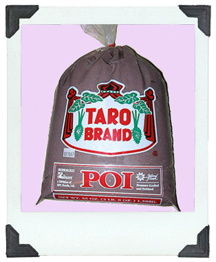 Traditional Taro Brand poi bag
