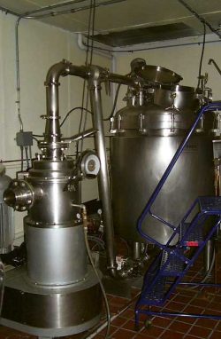 Boy did this equipment give us grief...! Romaco Grinder and Groen Cooker