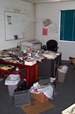 We spent many an hour here --- watched 9-11 and the disputed Presidential election on TV while we battled with MAS90 2nd Floor Office