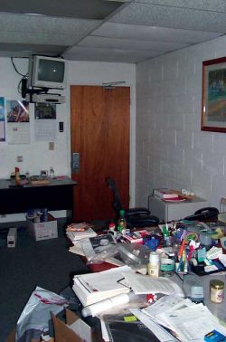 A lot of good the secuity cameras and monitor did --- all they enabled us to do was video tape the staff stealing. Auwe! 2nd Floor Offices