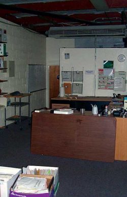 Remember the hours Sophie spent here? Receptionist's Desk
