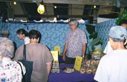 We had a booth at the Kauai Farm Fair three years running. It was always a pleasure to do this show --- the folks were so friendly, and they really enjoyed our products. It's a shame we couldn't find a better distributor for our products on Kauai. Kauai Farm Fair