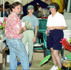Blaisdell Center Working at the Food & New Product Show