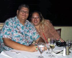 Oahu Country Club, Honolulu Shane and Dana at PoiCo "Wake"