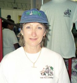 Cathy at the Blaisdell Center, 1999 Cathy Bushby - Baby Show, 1999