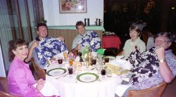 New Year's Eve at the Oahu Country Club. L to R: Marjorie Walsh, Kevin Howdle, Steve Patch, Cathy Bushby, John Bushby